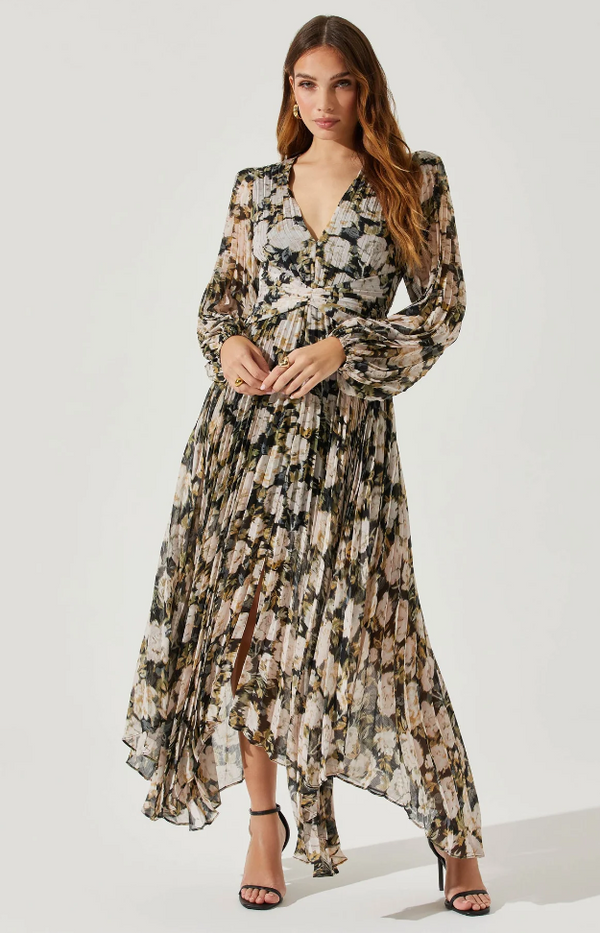 Revery Floral Long Sleeve Maxi Dress – ASTR The Label