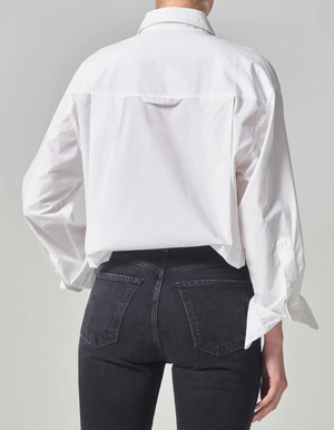 Citizens Of Humanity Kayla Shirt in Optic White