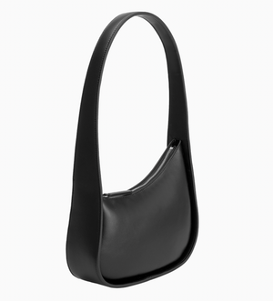 Willow Black Recycled Vegan Shoulder Bag