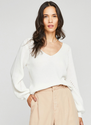 Gentle Fawn Hailey Sweater in Cream