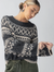 Sanctuary Fairisle Crew Neck Sweater