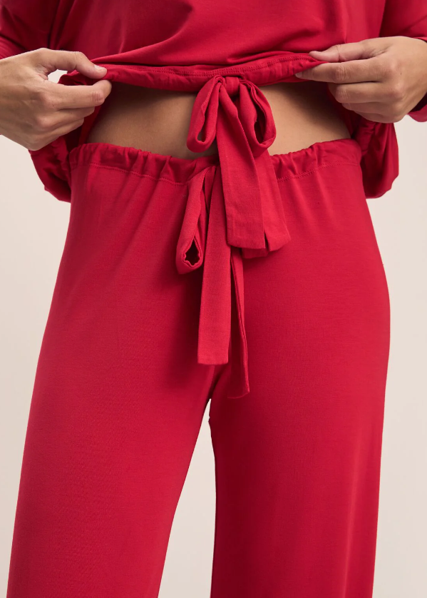 eberjay Gisele Slouchy Set in Haute Red