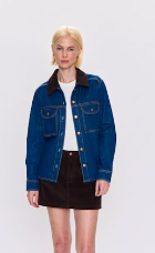 Pistola Devon Barn Denim Jacket in Infinity