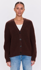 Pistola Orla Cardigan in Chocolate