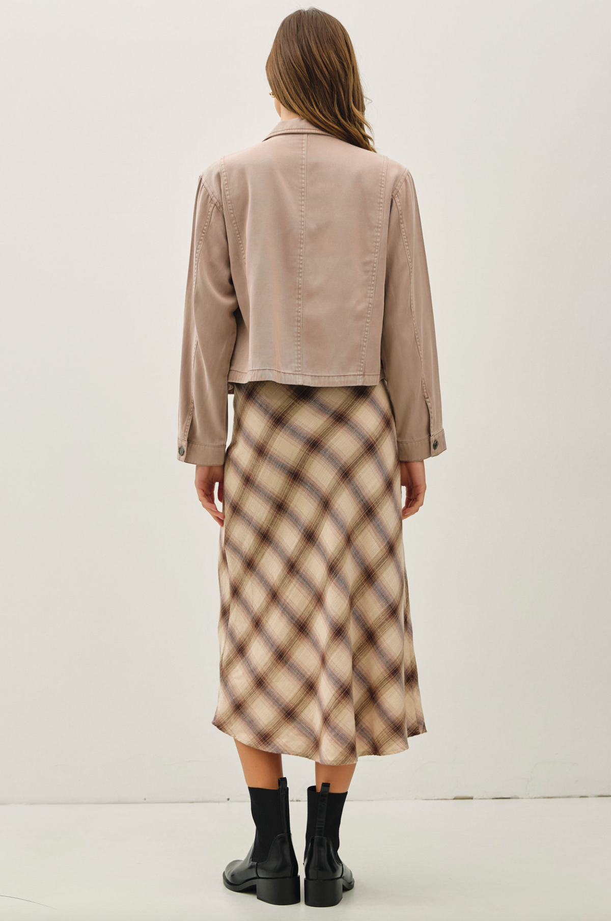 Tay Soft Tencel Jacket with Pockets