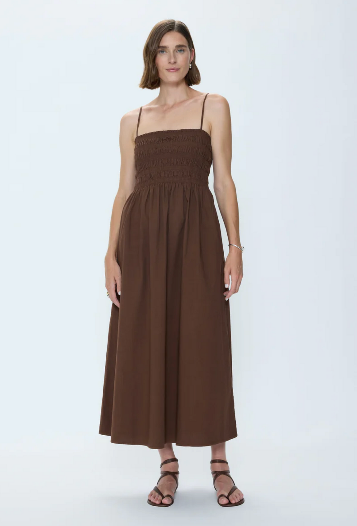 Pistola Bianca Dress in Bruna