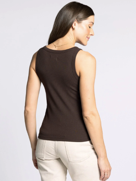 Clarkson Coffee Brown Tank