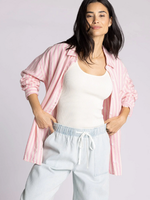 Eden Shirt in Rose Cream