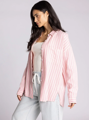 Eden Shirt in Rose Cream