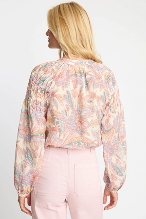 Caballero Dolly Top in Paisley Floral
