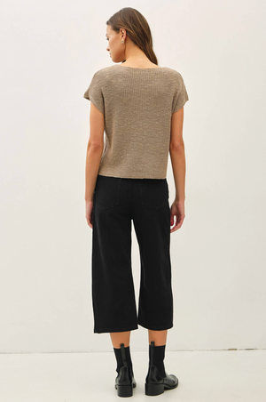 Dolman Patch Pocket Boxy Knit - 5 Colors