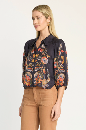 Cabellero Juliette Top in Bush Paradise