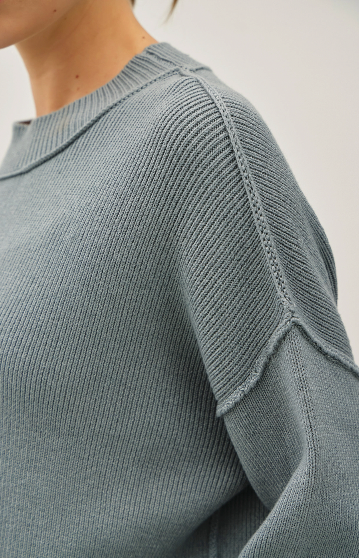 June Ribbed Knit Sweater