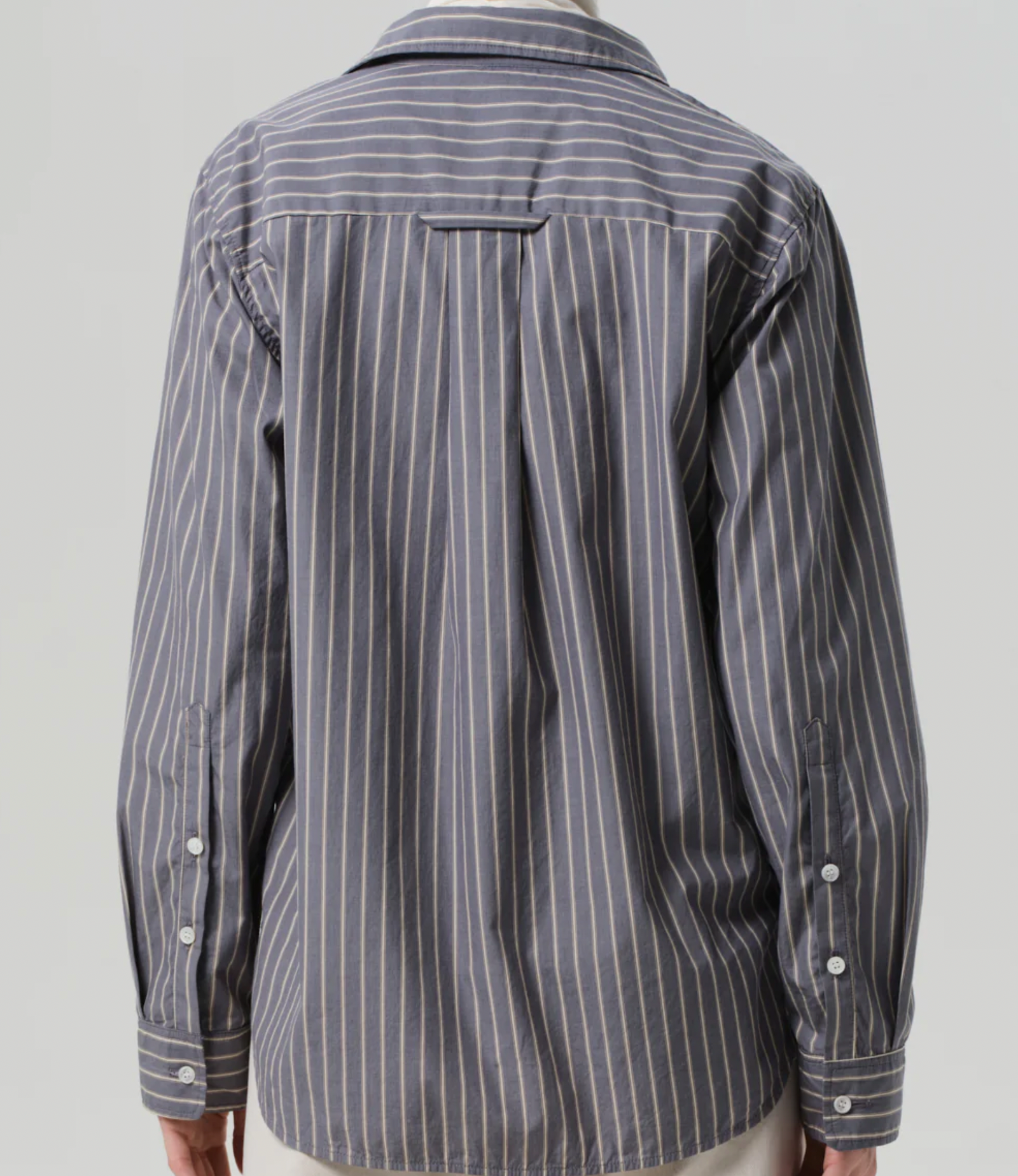 Citizens of Humanity Avni Slim Shirt in Cleo Stripe