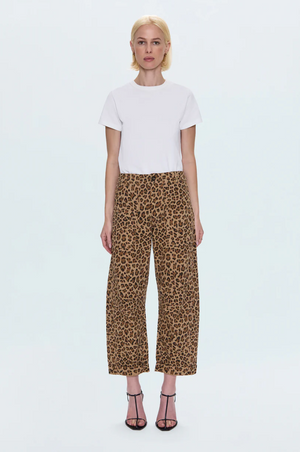 Pistola Tori Leopard Barrel Pants
