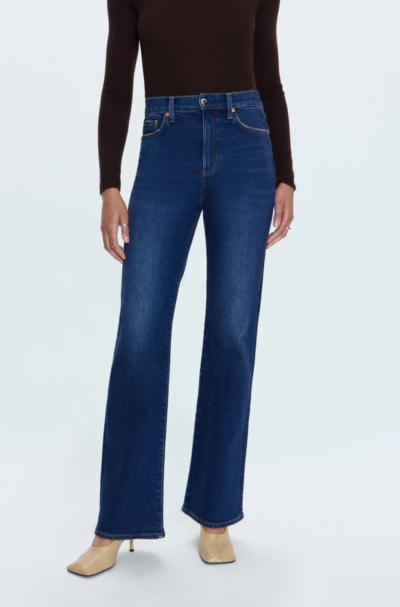 Pistola Evie High Rise Slim Boot in Penthouse