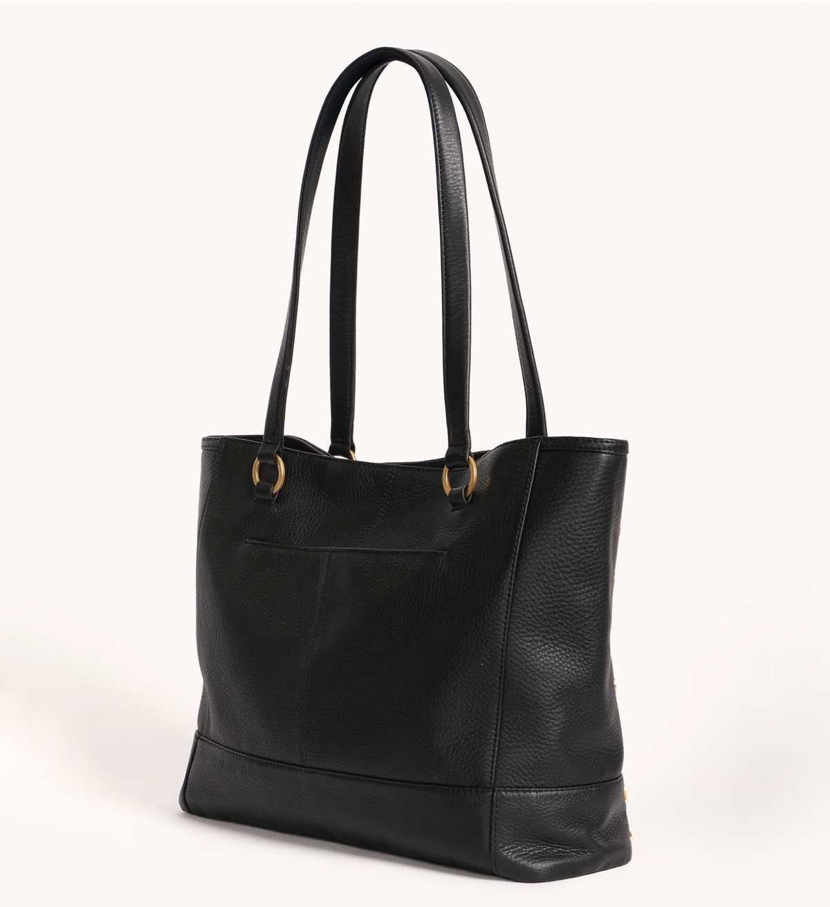 Hammitt Anderson Revival in Black with Brushed Gold