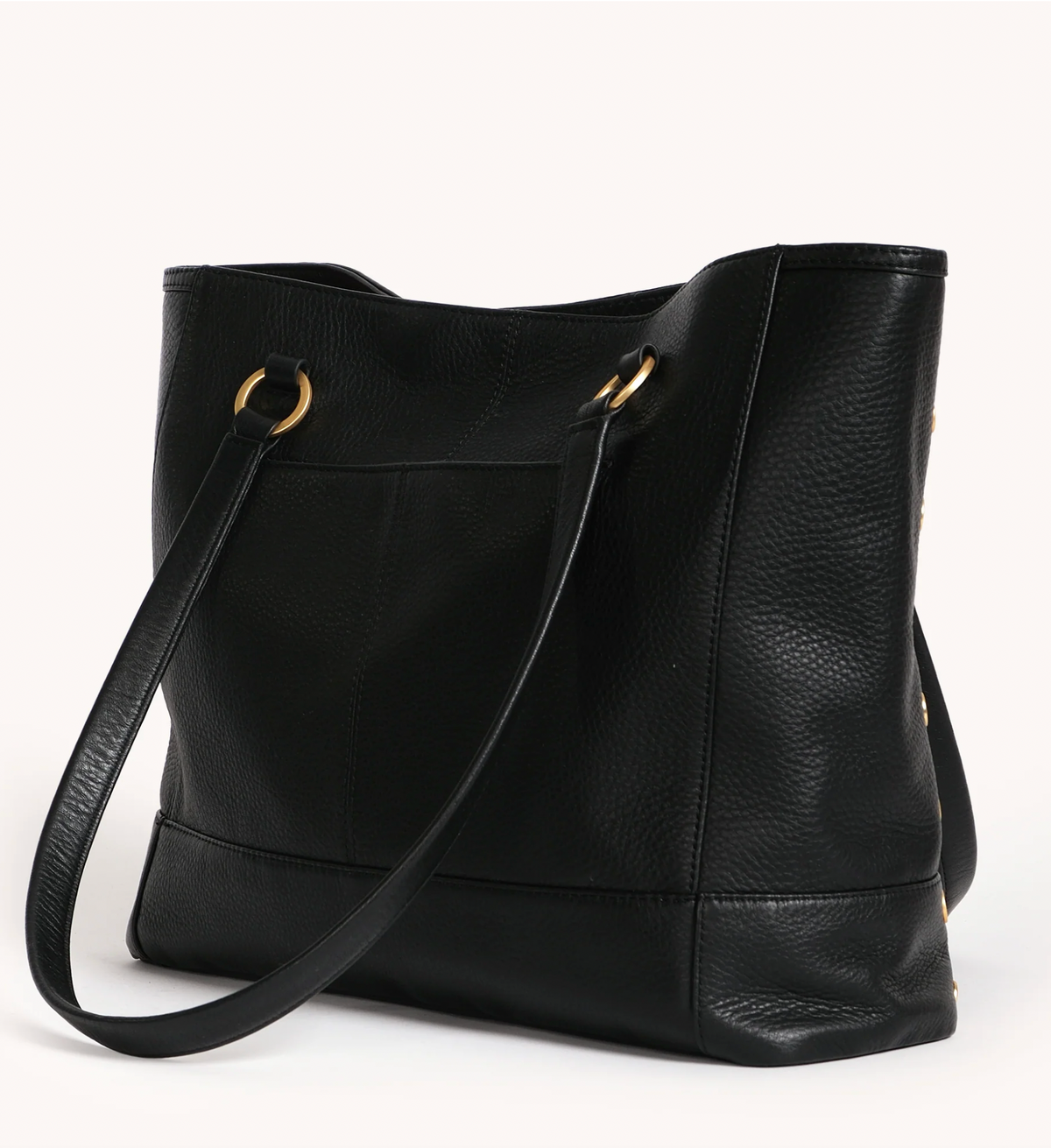 Hammitt Anderson Revival in Black with Brushed Gold