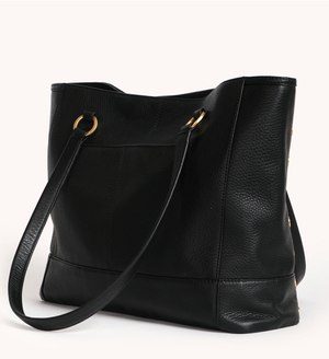 Hammitt Anderson Revival in Black with Brushed Gold