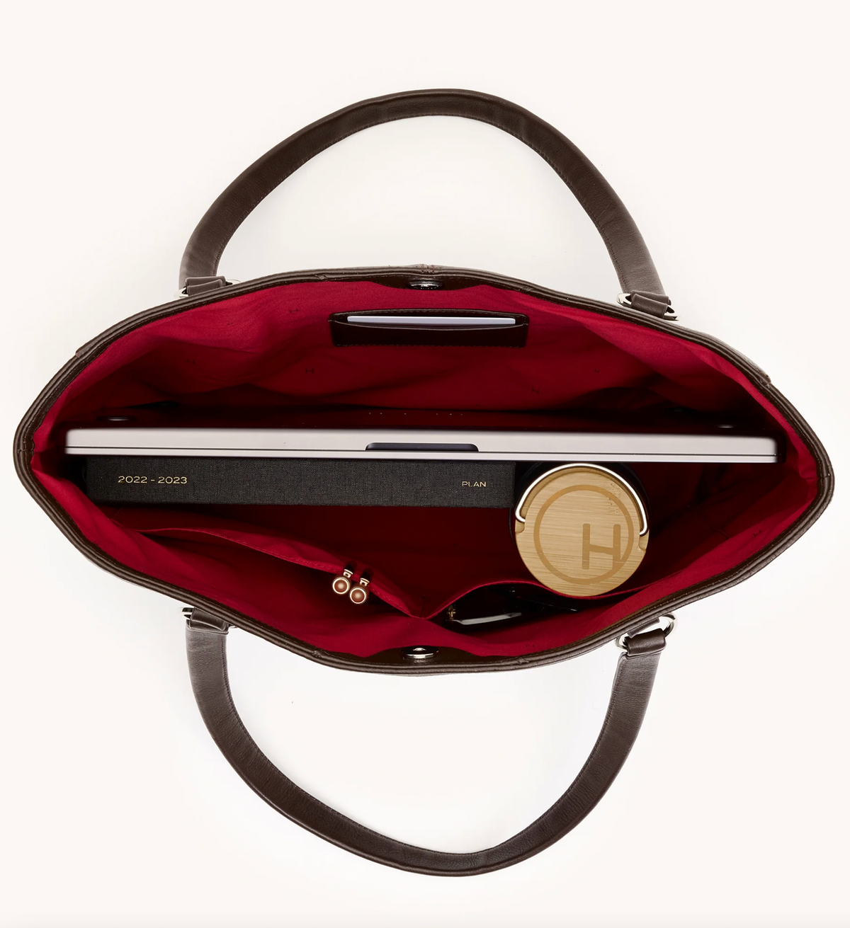 Hammitt Anderson Revival in Espresso with Silver