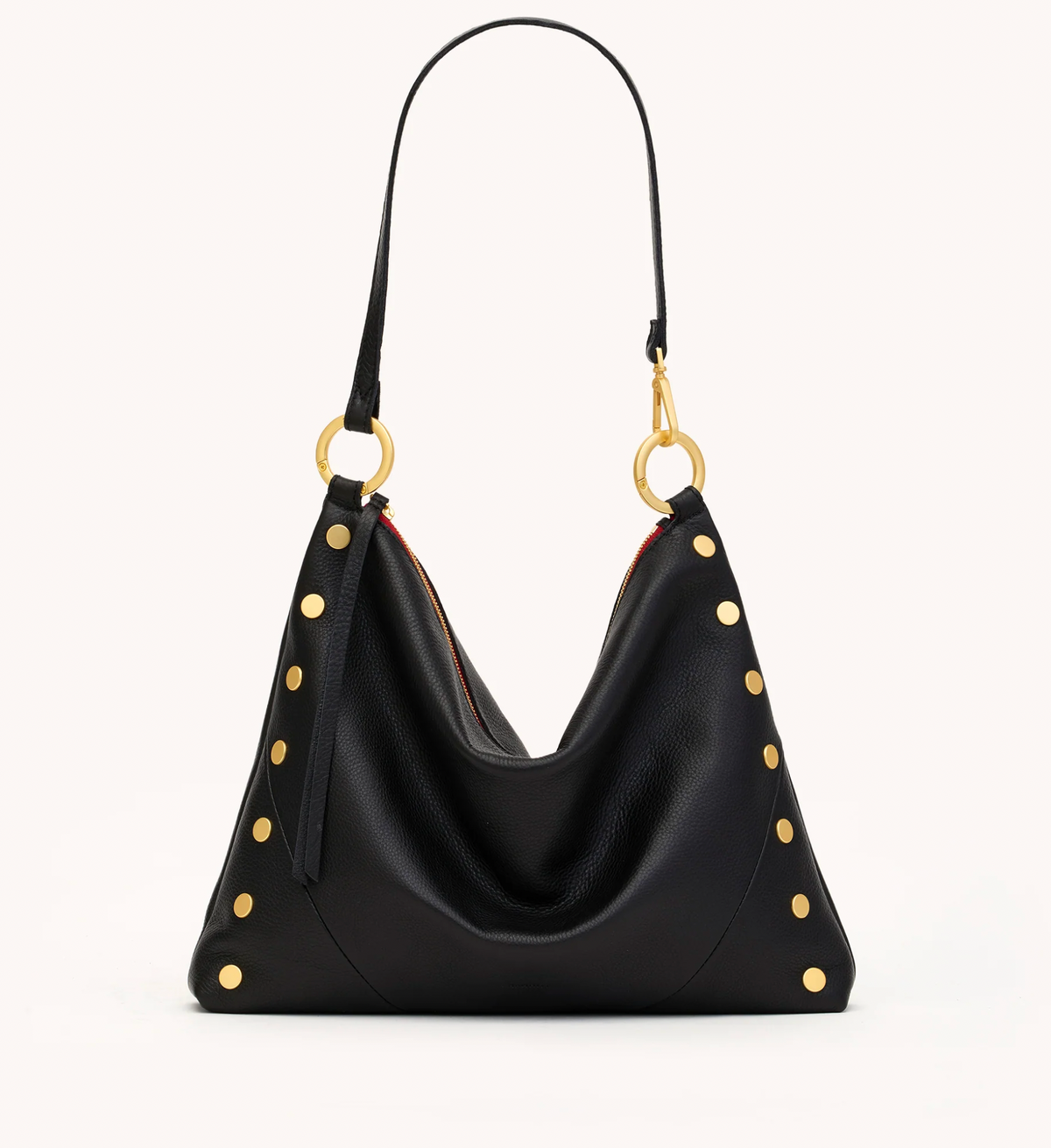 Hammitt Kyle Large in Black with Brushed Gold