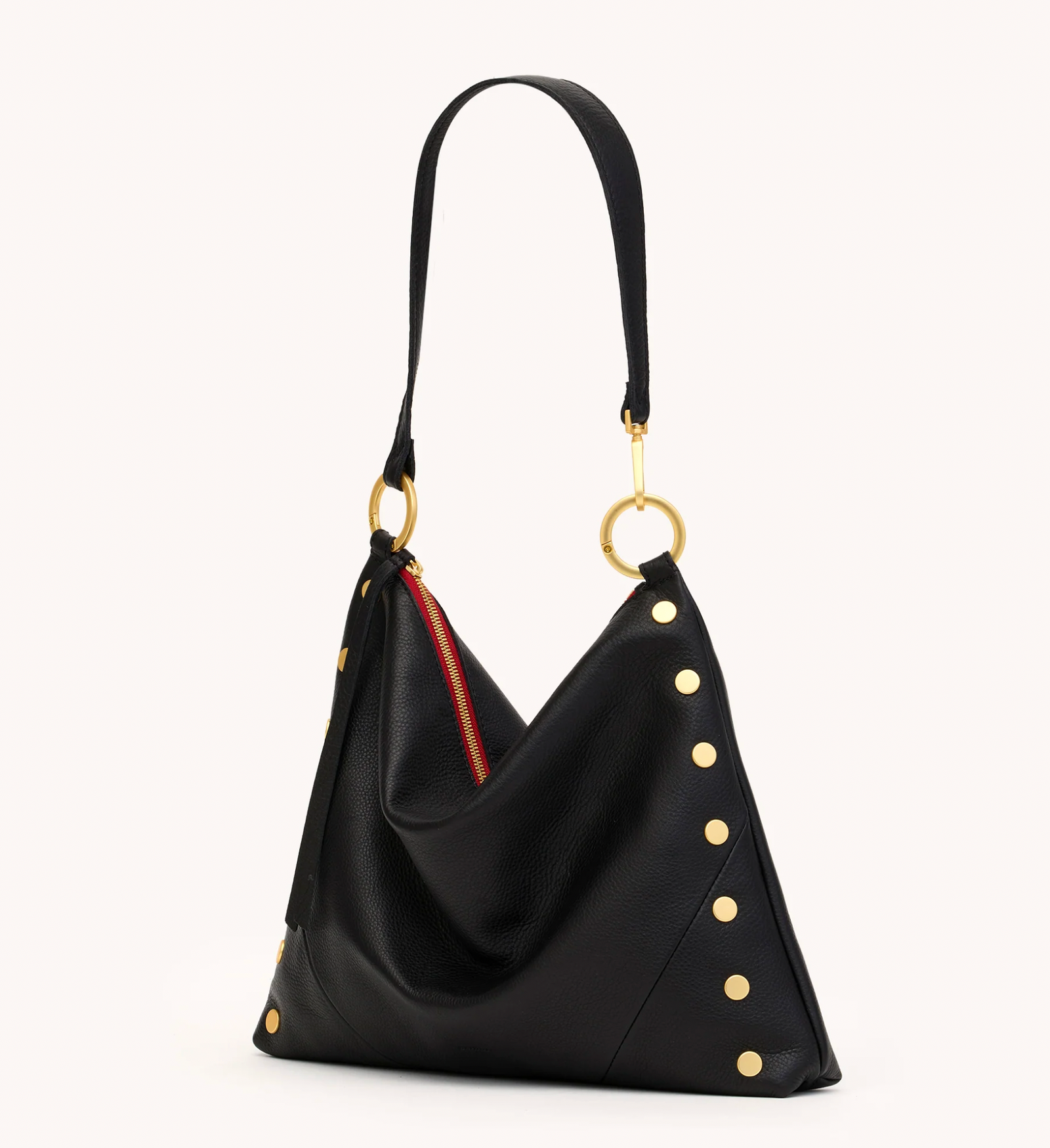 Hammitt Kyle Large in Black with Brushed Gold