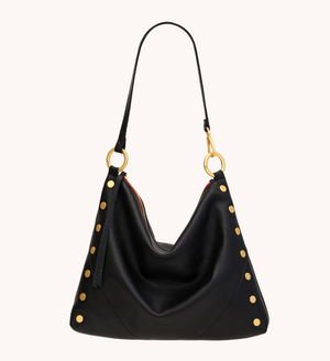 Hammitt Kyle Large in Black with Brushed Gold