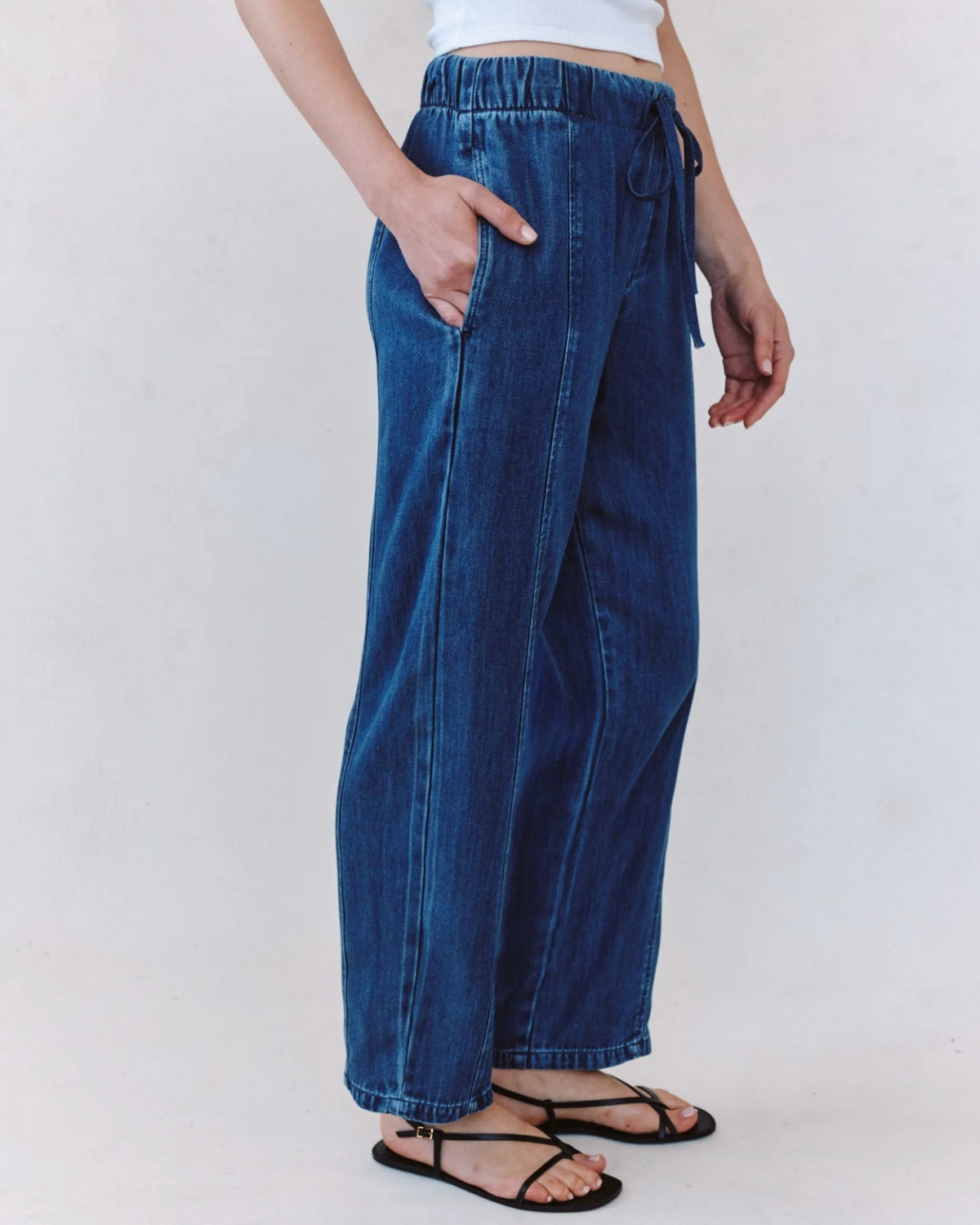 Bella Dahl Seamed Soft Barrel with Elastic Back