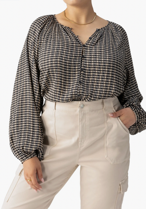 Sanctuary GEO BLOUSON BLOUSE