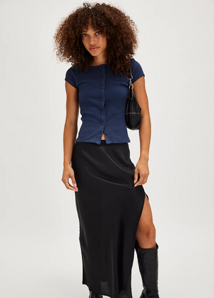 Free People Most Wanted Cardi in Navy