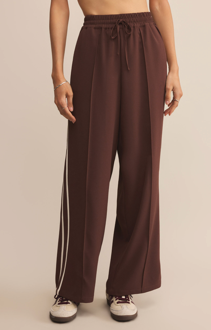 Z Supply Saunder Track Pant in Sandalwood