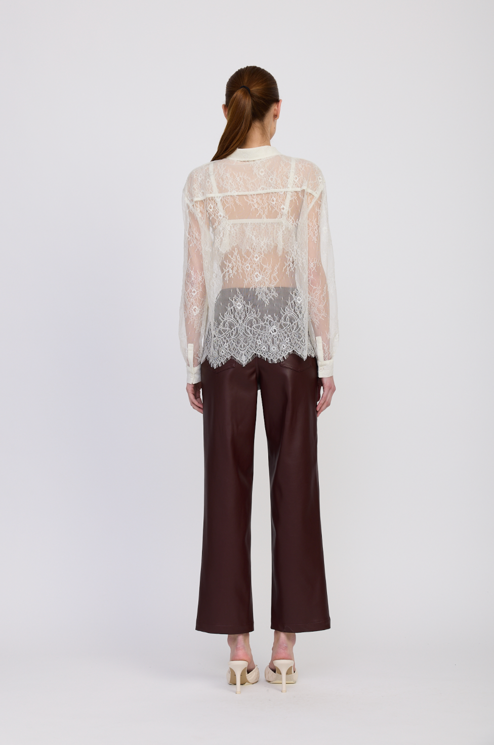 En Saison Alannah Ivory Top &amp; Bralette Set