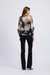 En Saison Peregrine Black Floral Blouse