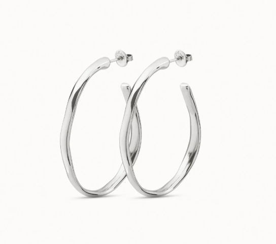 UNODE50 Open Hoop Earrings