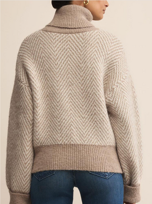 Z Supply Balkan Funnel Neck Sweater