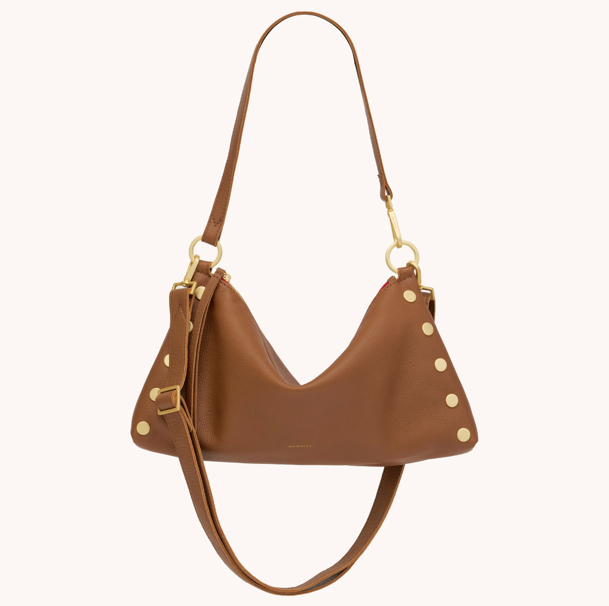 Hammitt Kyle in Mahognay Red Zip