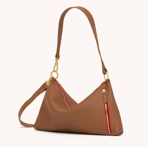 Hammitt Kyle in Mahognay Red Zip