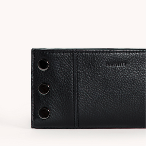 Hammit 110 North Black Wallet in Gunmetal