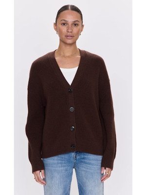 Pistola Orla Cardigan in Chocolate