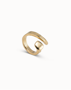 UNODE50 Nail Ring in Gold