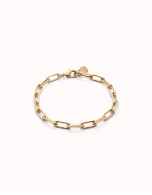 UNODE50 Rectangular Link Chain Bracelet