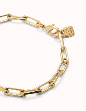 UNODE50 Rectangular Link Chain Bracelet