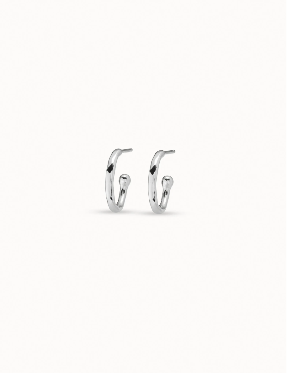 UNODE50 Hoop Charm Earrings
