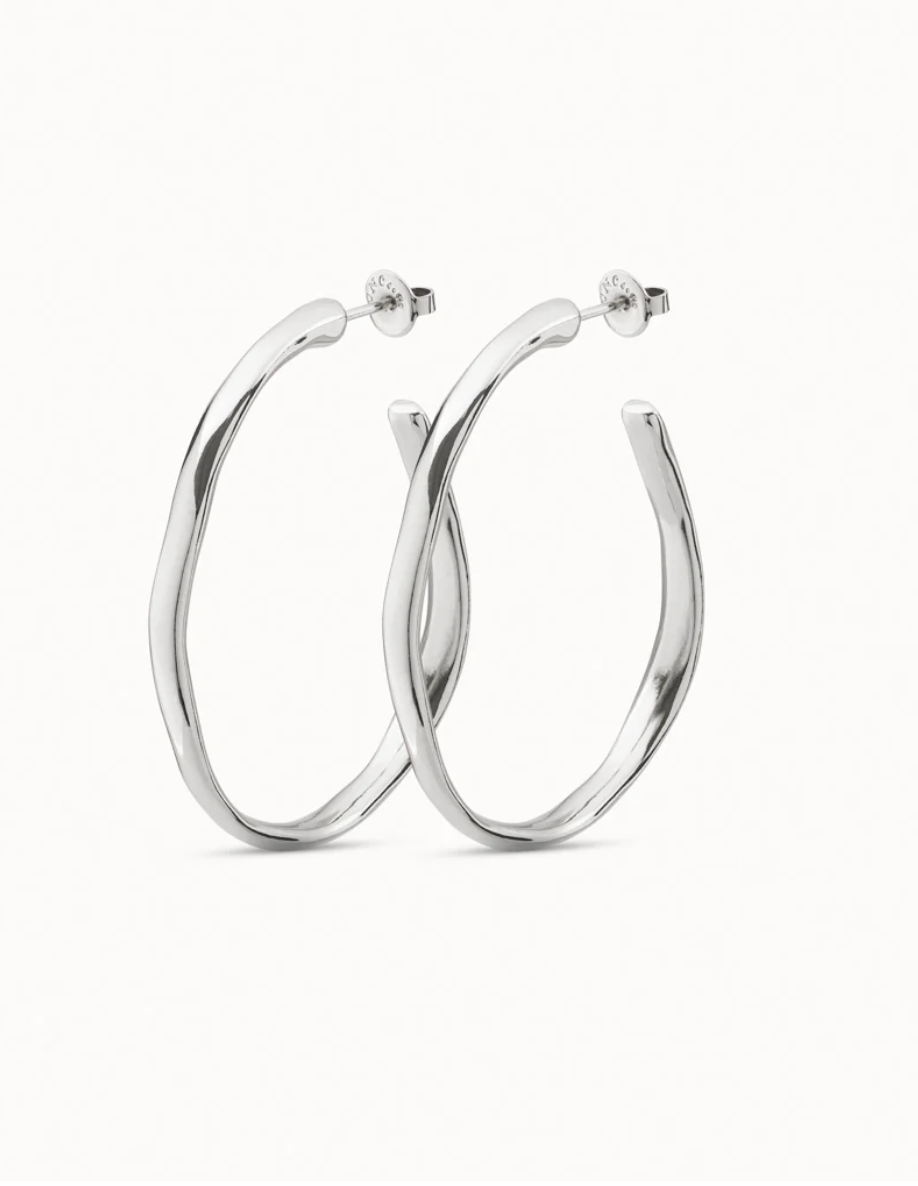 UNODE50 Open Hoop Earrings