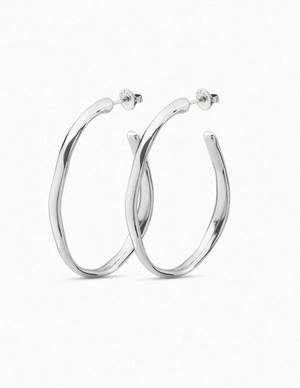 UNODE50 Open Hoop Earrings