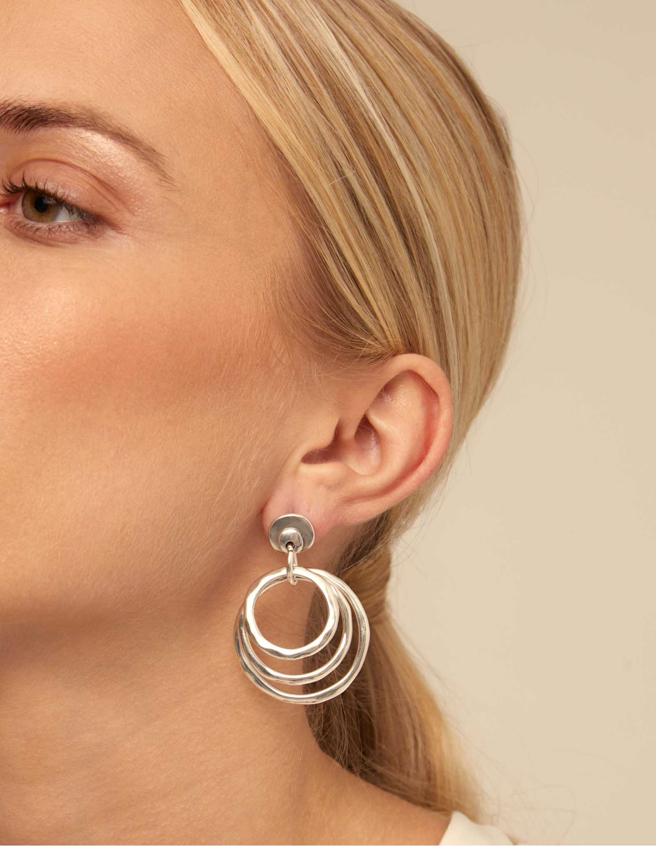 UNODE50 Irregular Hoop Earrings