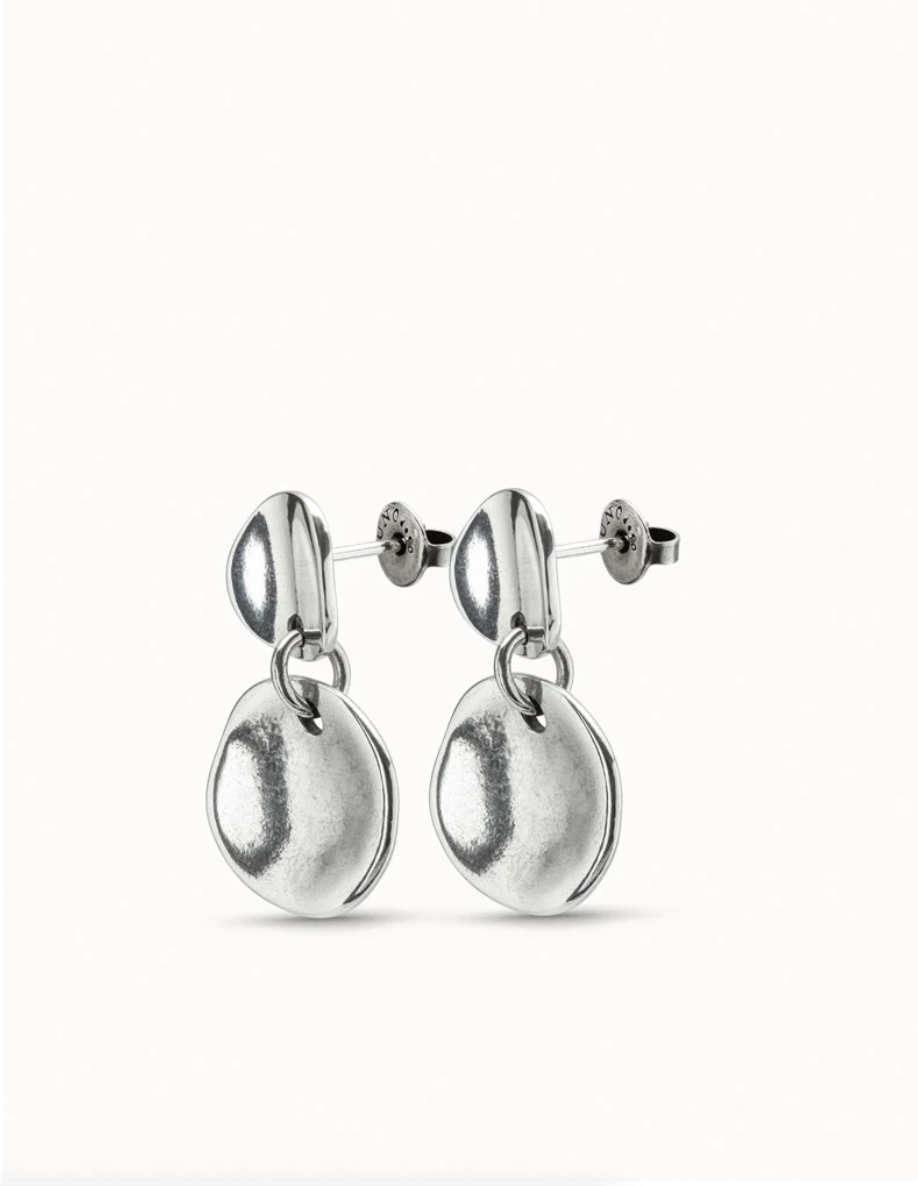 UNODE50 Circle Drop Earrings