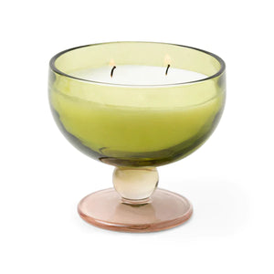 Aura Glass Goblet Candle