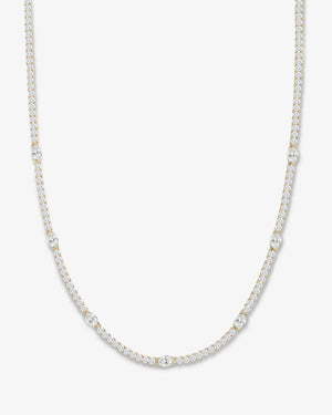 Melinda Maria The Maven Tennis Necklace 16"
