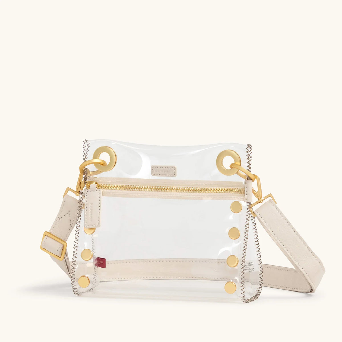 Hammitt Tony Small Clear in Calla Lily